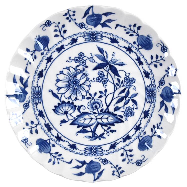 Blue Lily Saucer