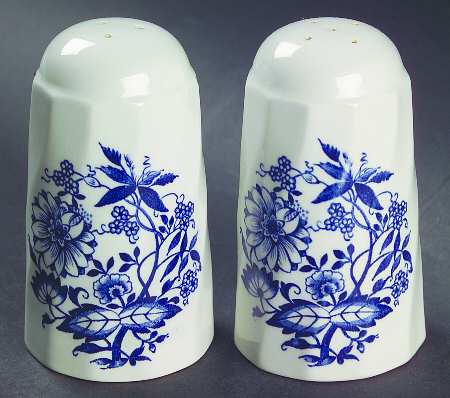 Blue Lily Salt & Pepper Set