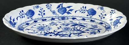 Blue Lily Relish/Gravy Underplate