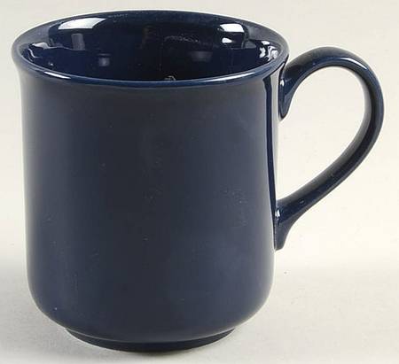 Blue Linen Mug