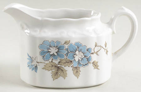 Blossomtime Blue Creamer