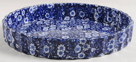 Calico Blue (Burleigh Stamp) 9" Quiche