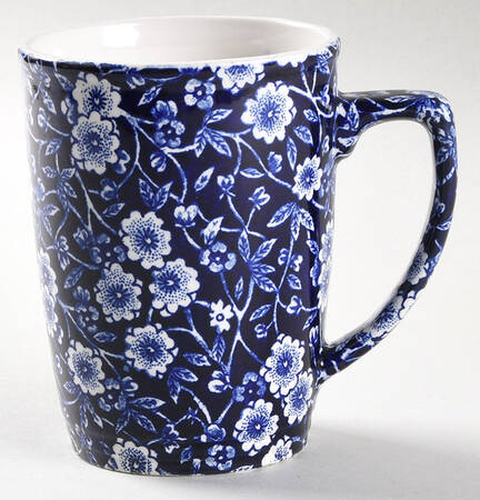 Calico Blue (Burleigh Stamp) Mug
