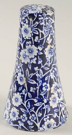 Calico Blue (Burleigh Stamp) Salt Shaker