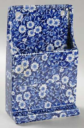 Calico Blue (Burleigh Stamp) Letter Rack