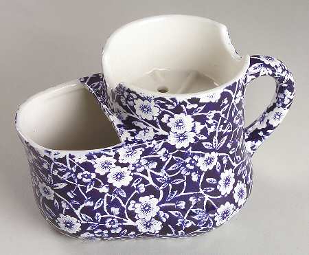Calico Blue (Burleigh Stamp) Shaving Mug