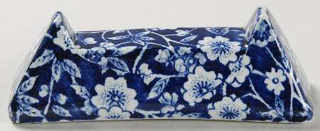 Calico Blue (Burleigh Stamp) Knife Rest