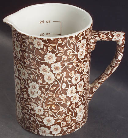 Calico Brown Measuring Cup