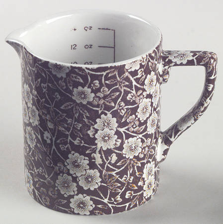 Calico Brown Measuring Cup by Staffordshire