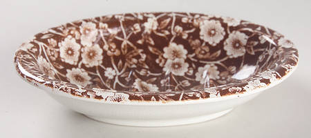 Calico Brown Soap Dish