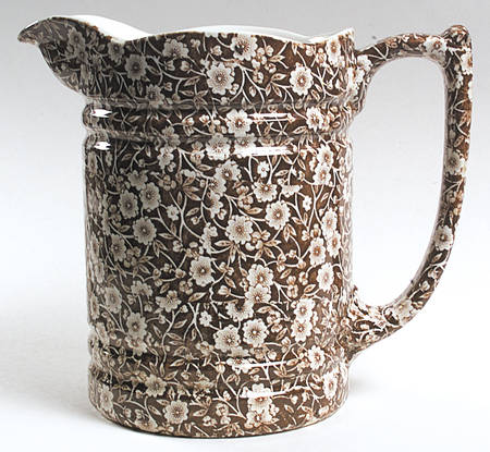 Calico Brown 64 Oz Pitcher
