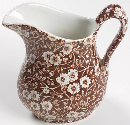 Calico Brown 16 Oz Pitcher