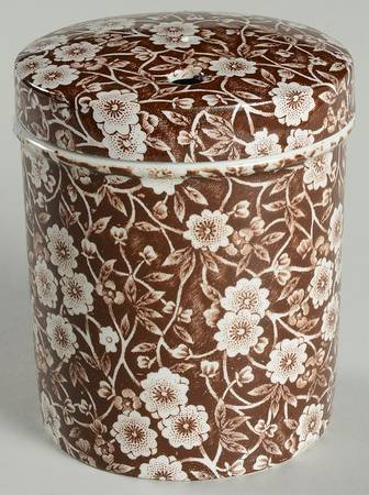 Calico Brown Yarn Caddy