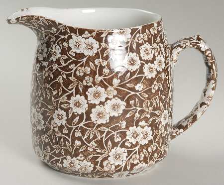 Calico Brown Small Dutch Jug