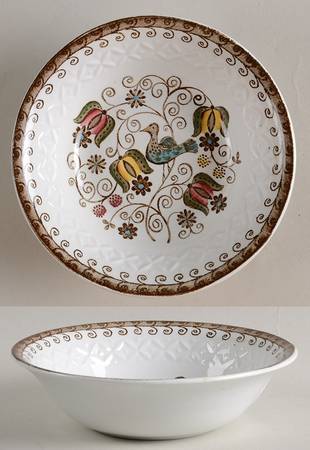 English Partridge Fruit/Dessert (Sauce) Bowl