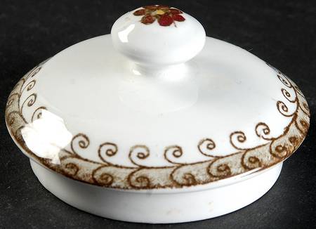 English Partridge Lid for Sugar Bowl