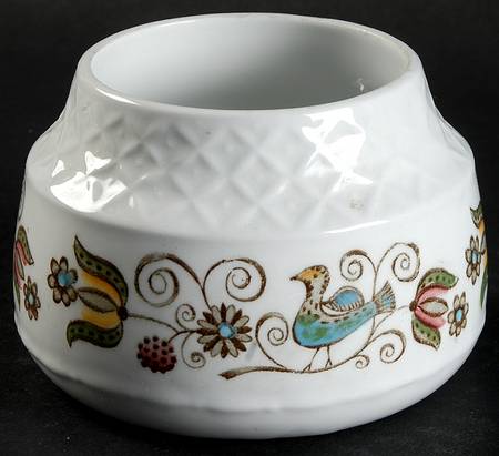 English Partridge Sugar Bowl No Lid