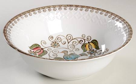 English Partridge 8" Round Vegetable Bowl