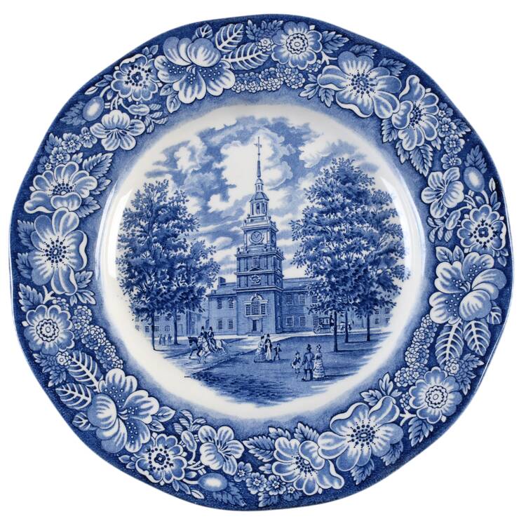 Liberty Blue Dinner Plate