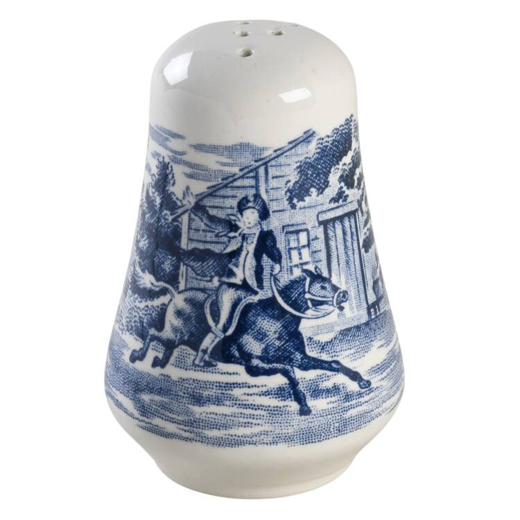 Liberty Blue Pepper Shaker
