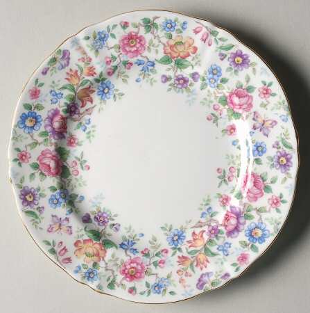 Springtime Bread & Butter Plate