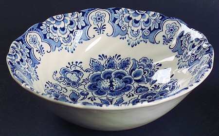 Sudbury Square Blue Coupe Cereal Bowl