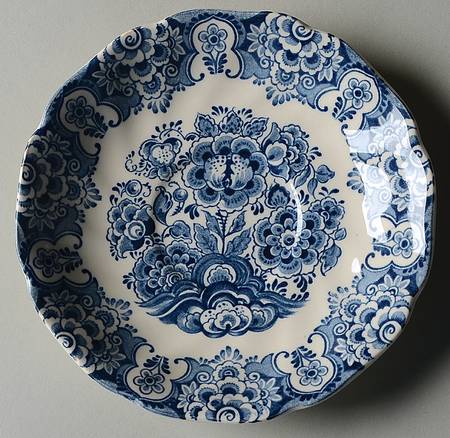Sudbury Square Blue Saucer