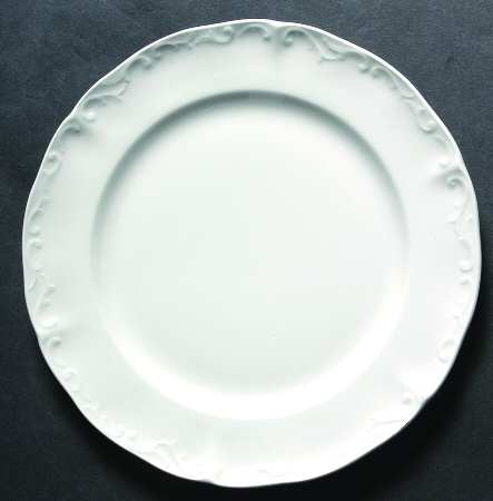White Mist Salad Plate