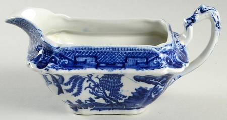 Ye Olde Willow Blue Creamer