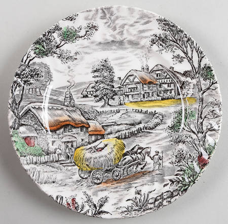 Yorkshire Multicolor Salad Plate