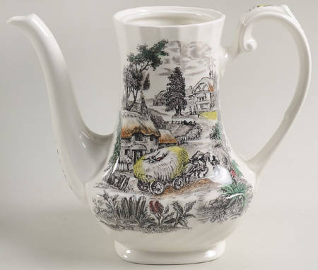 Yorkshire Multicolor Coffee Pot No Lid