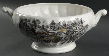 Yorkshire Multicolor Tureen No Lid