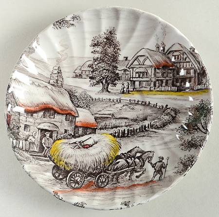 Yorkshire Multicolor Saucer