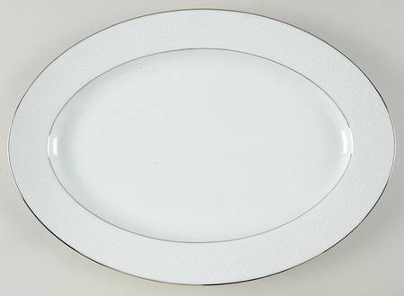 Brocade 16" Oval Serving Platter