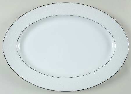 Brocade 16" Oval Serving Platter