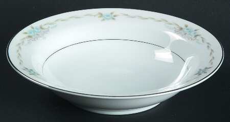 Corsage Rim Fruit/Dessert (Sauce) Bowl
