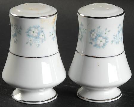 Damask (Rim Shape) Salt & Pepper Set