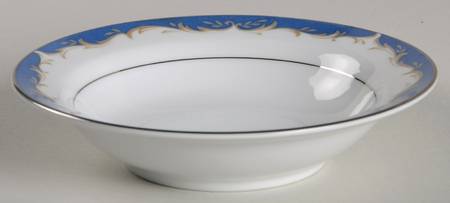 Dynasty Blue Rim Fruit/Dessert (Sauce) Bowl