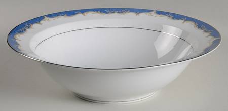 Dynasty Blue 10" Round Vegetable Bowl