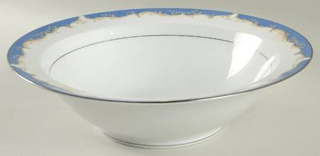 Dynasty Blue 10" Round Vegetable Bowl