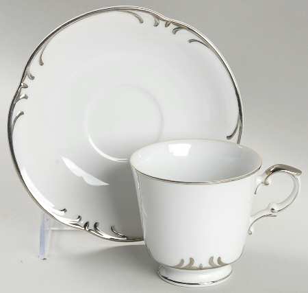 Embassy Footed Cup & Saucer Set