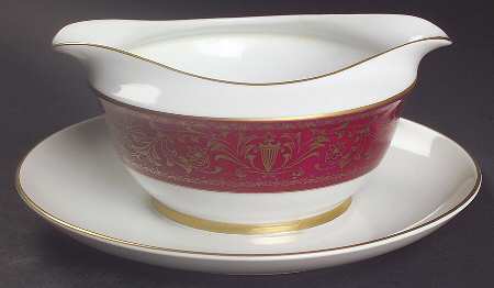Imperial Gravy Boat with Attached Underplate