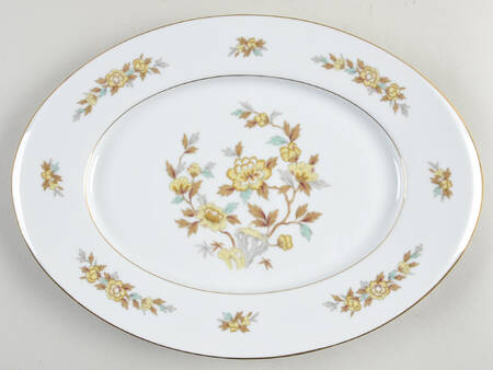 Indore 14" Oval Serving Platter