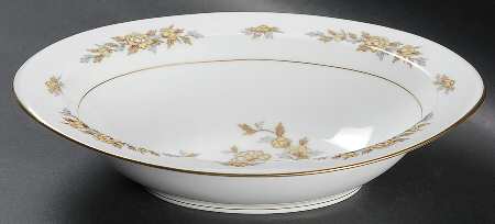 Indore 11" Oval Vegetable Bowl
