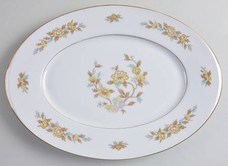 Indore 12" Oval Serving Platter
