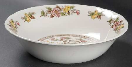 Indian Tree 9" Round Vegetable Bowl