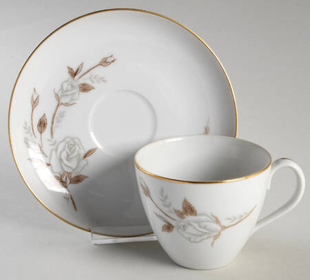 Lady Fair Flat Cup & Saucer Set