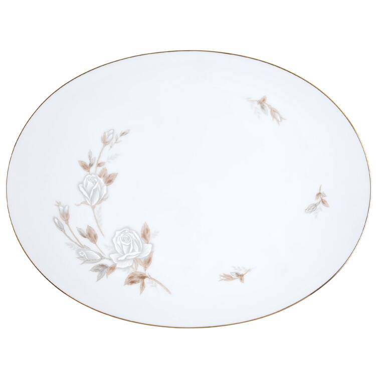 Lady Fair 15" Oval Serving Platter by Style House