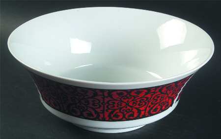 Mardi Gras 9" Round Vegetable Bowl