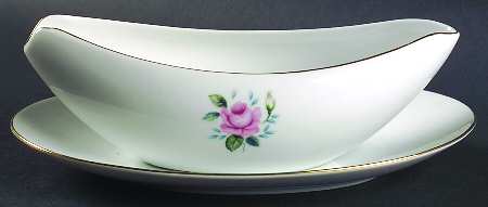 Miniver Gravy Boat & Underplate/Relish